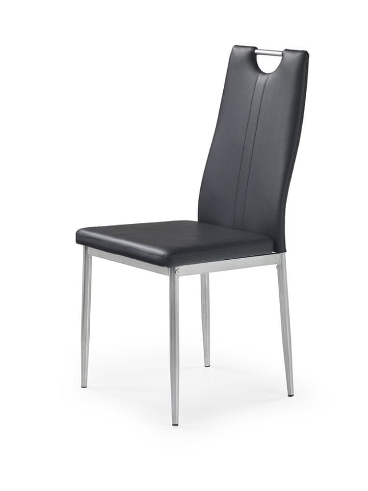 Halmar Jedálenská stolička K202 - čierna